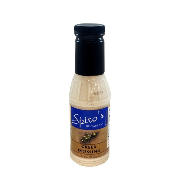 slide 1 of 1, Spiro's Greek Dressing, 12 oz