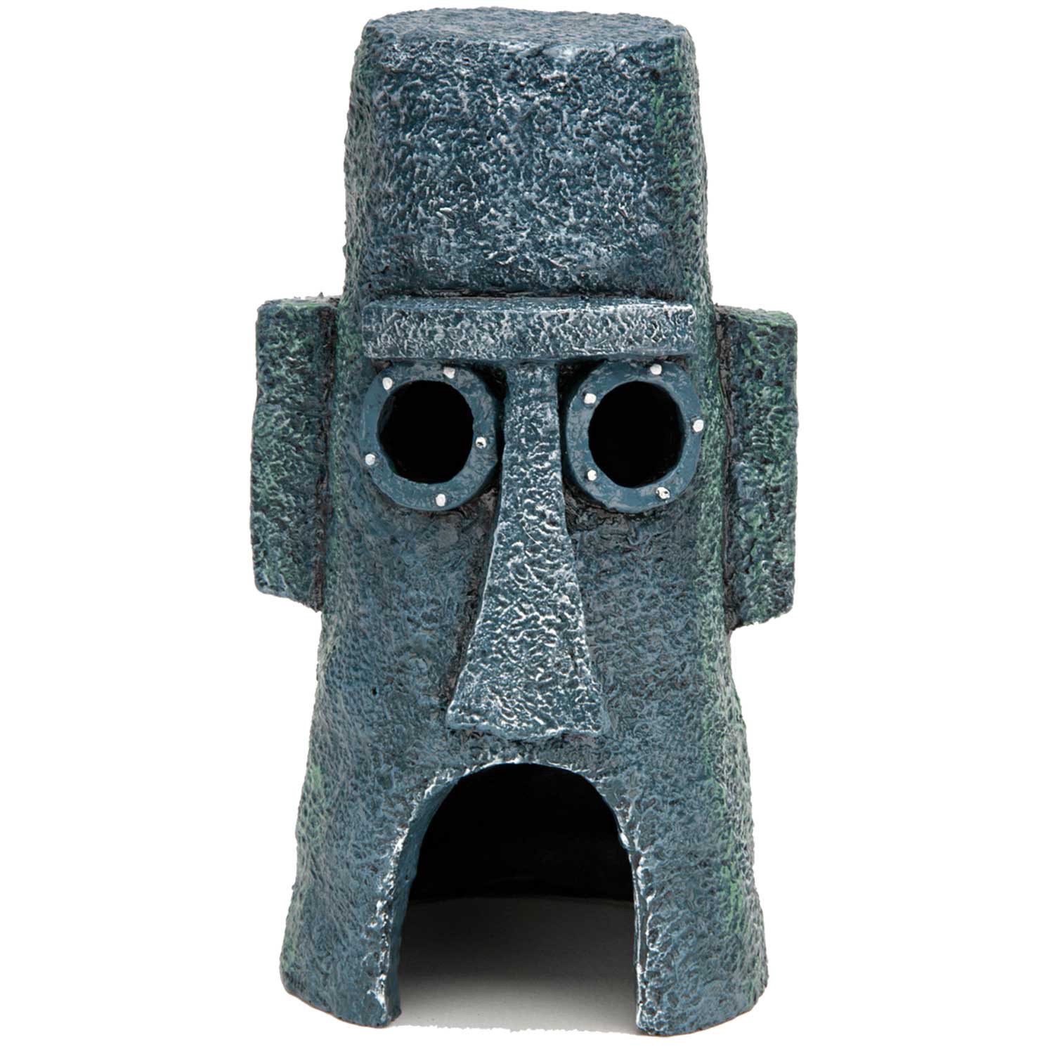 slide 1 of 1, Penn-Plax Penn Plax SpongeBob Squidward Easter Island Home, 1 ct