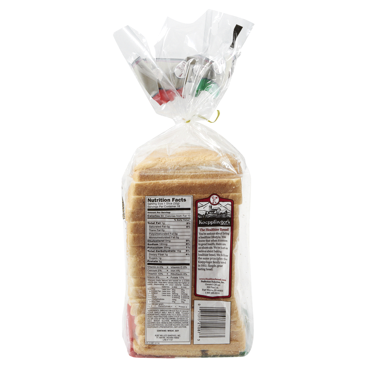 slide 3 of 4, Koepplinger's Recipe Italian Bread, 20 oz
