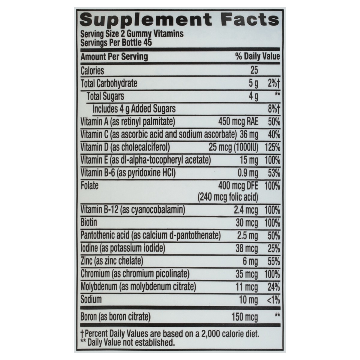 slide 8 of 12, vitafusion Multi+ Immune Support* – 2-in-1 Benefits & Flavors – Adult Gummy Vitamins with Vitamin C, Zinc, Daily Multivitamins, 90 Count, 90 ct