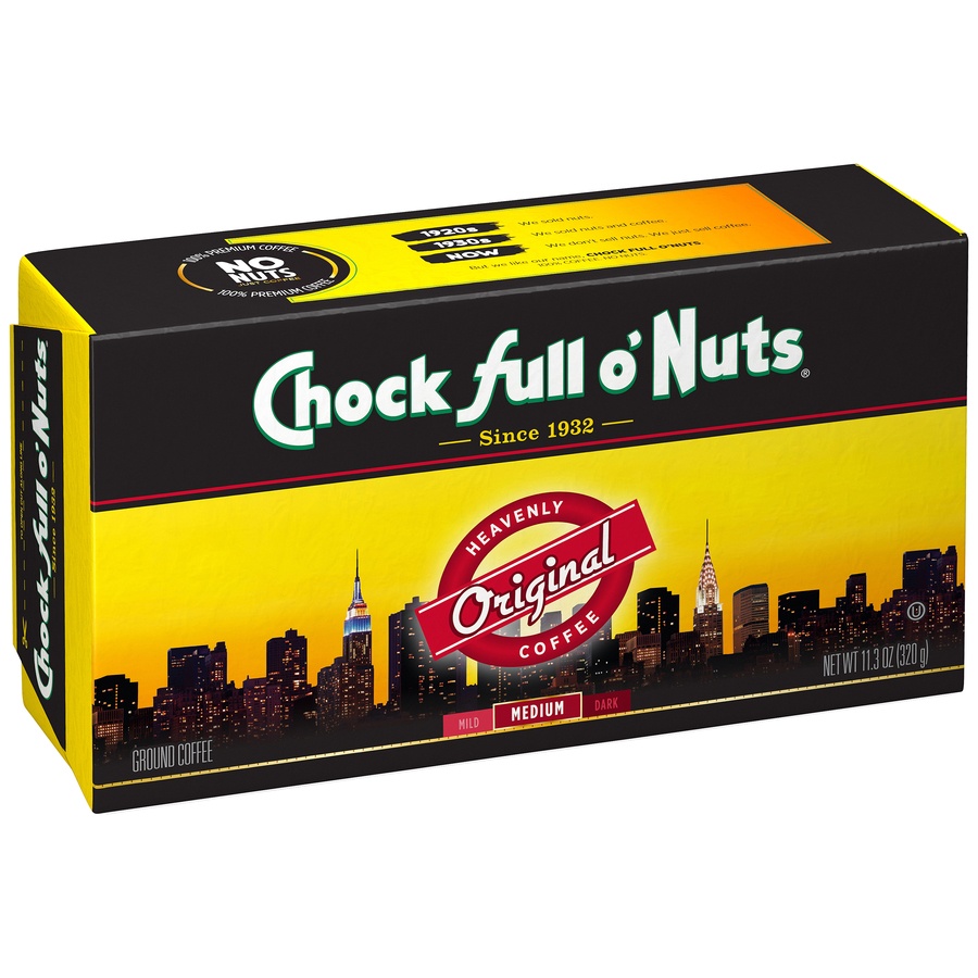 Chock Full O' Nuts Original Medium Ground Coffee 11.3 oz Shipt