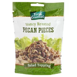 Fresh Gourmet Honey Roasted Pecan Pieces, 3.5 oz