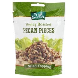 Fresh Gourmet Honey Roasted Pecan Pieces, 3.5 oz