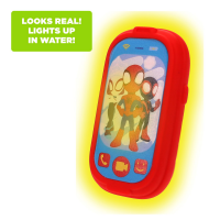slide 11 of 13, Spidey and His Amazing Friends Light Up Cell Phone Squirter, 1 ct