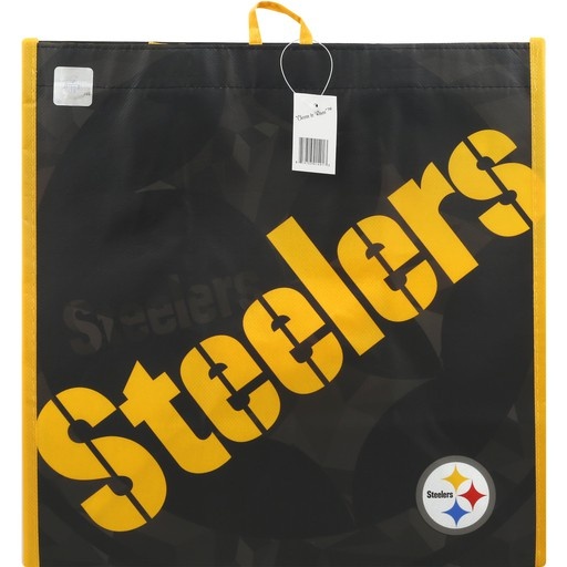 slide 1 of 1, Earth Wise Nfl Pittsburgh Steelers Reusable Bag, 1 ct