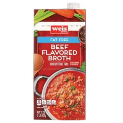 Weis Quality Beef Broth
