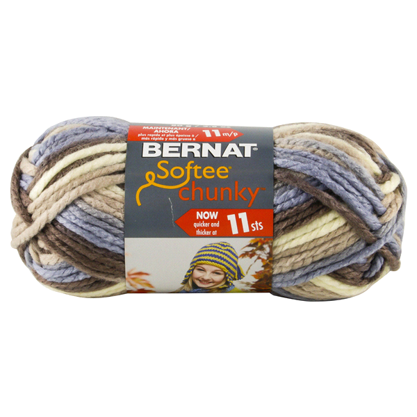 slide 1 of 1, Bernat Softee Chunky Yarn, 1 ct