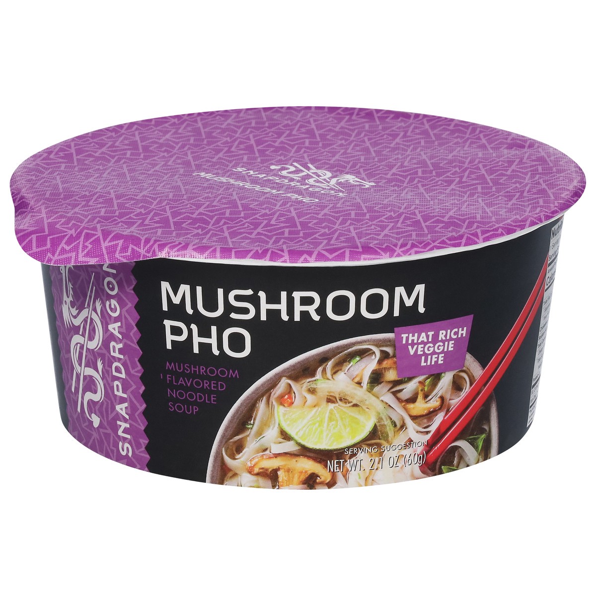 slide 1 of 9, Snapdragon Pho Bowl Mushroom Vietnamese, 2.1 oz