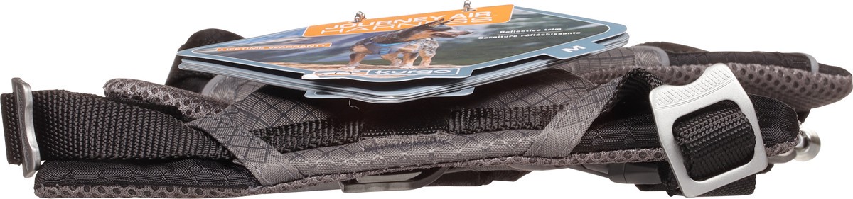 slide 12 of 12, Kurgo Black/Grey Harness Medium 1 ea, 1 ct