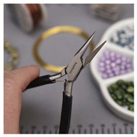 slide 4 of 13, Beadsmith Superfine Slim Line Chain Nose Pliers With Spring, 1 ct