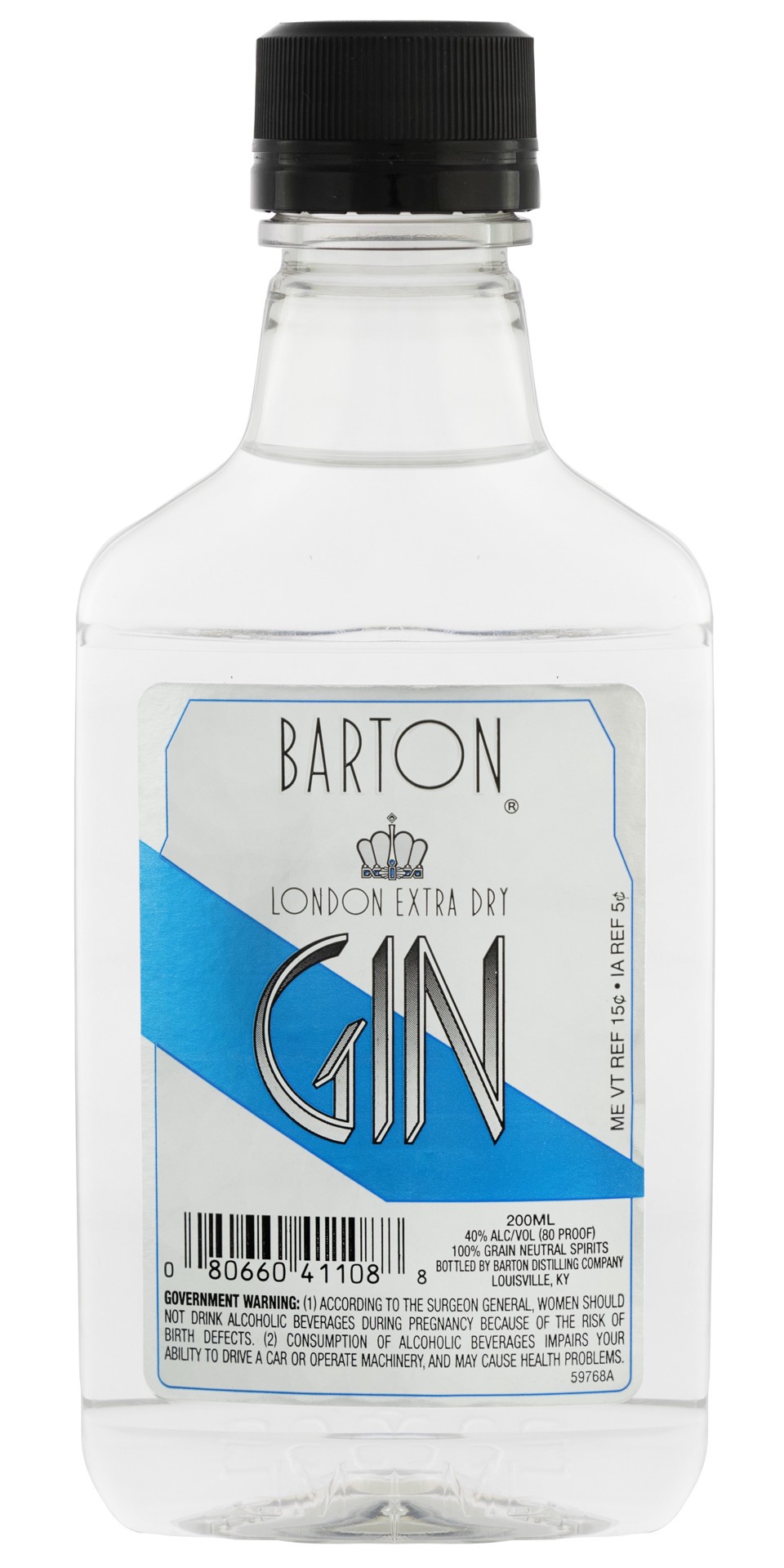 slide 2 of 2, Barton & Guestier Gin 200, 200 ml