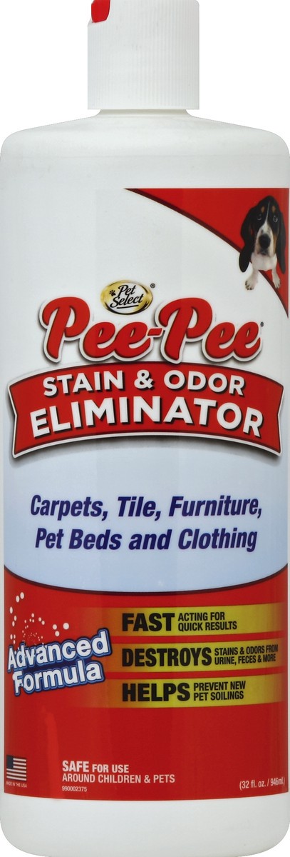 slide 2 of 2, Pee-Pee Pet Select Stain And Odor Removr, 32 fl oz