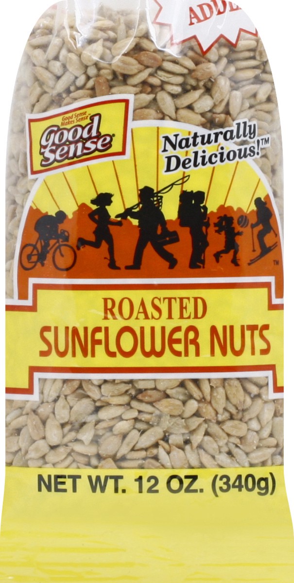 slide 2 of 13, Good Sense Roasted Sunflower Nuts 12 oz, 12 oz