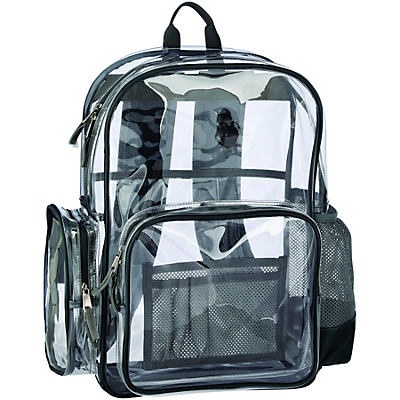 clear backpack heb