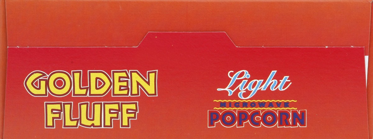 slide 2 of 5, Golden Fluff Microwave Popcorn Light, 3 ct; 3 oz