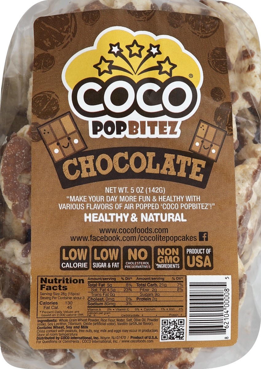 slide 5 of 5, Coco Pop Bitez, Chocolate, 5 oz