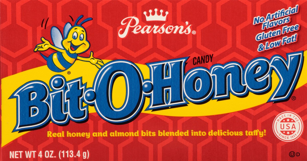 slide 1 of 9, Bit-O-Honey Pearson Bit O Honey Theater Box Candy, 1 ct