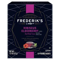 FREDERIKS BY MEIJER Frederik's by Meijer Hibiscus Elderberry Herbal Tea - 15 ct