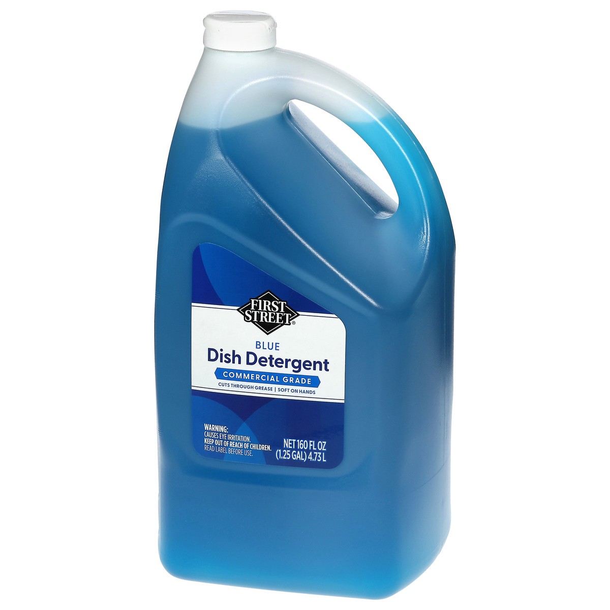 slide 4 of 4, First Street Blue Dish Detergent, 160 oz