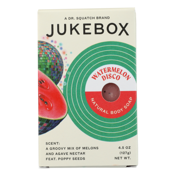 slide 1 of 1, Jukebox Bar Soap Watermelon Dsco, 4.5 oz