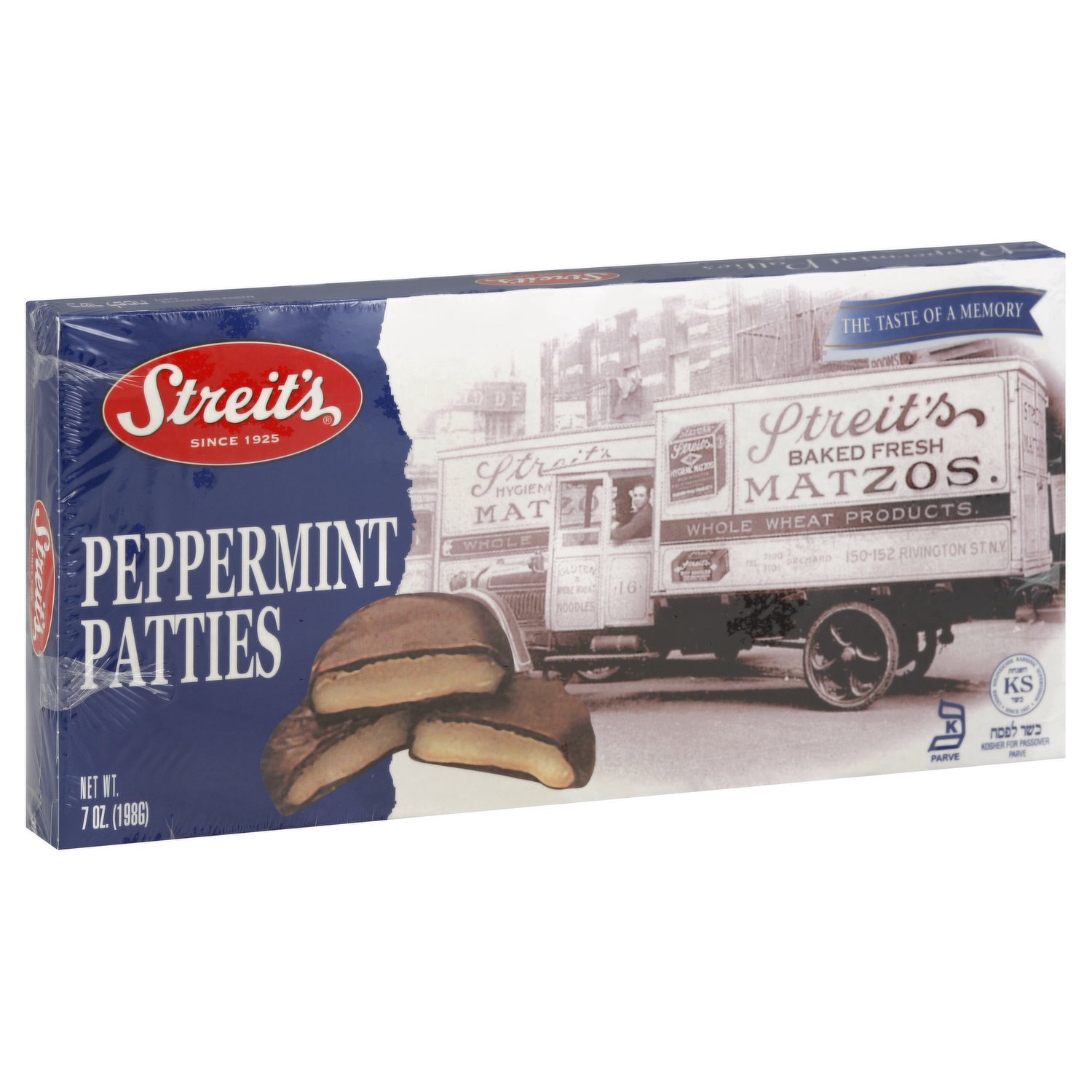 slide 1 of 1, Streit's Streit''s Peppermint Patties, 7 oz