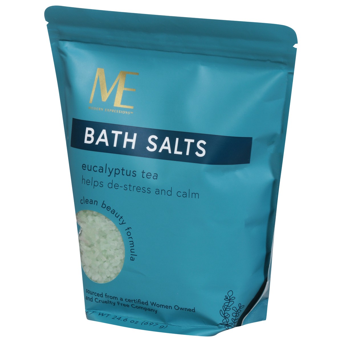 slide 5 of 9, Modern Expressions Eucalyptus Tea Bath Salts 24.6 oz, 24.6 oz