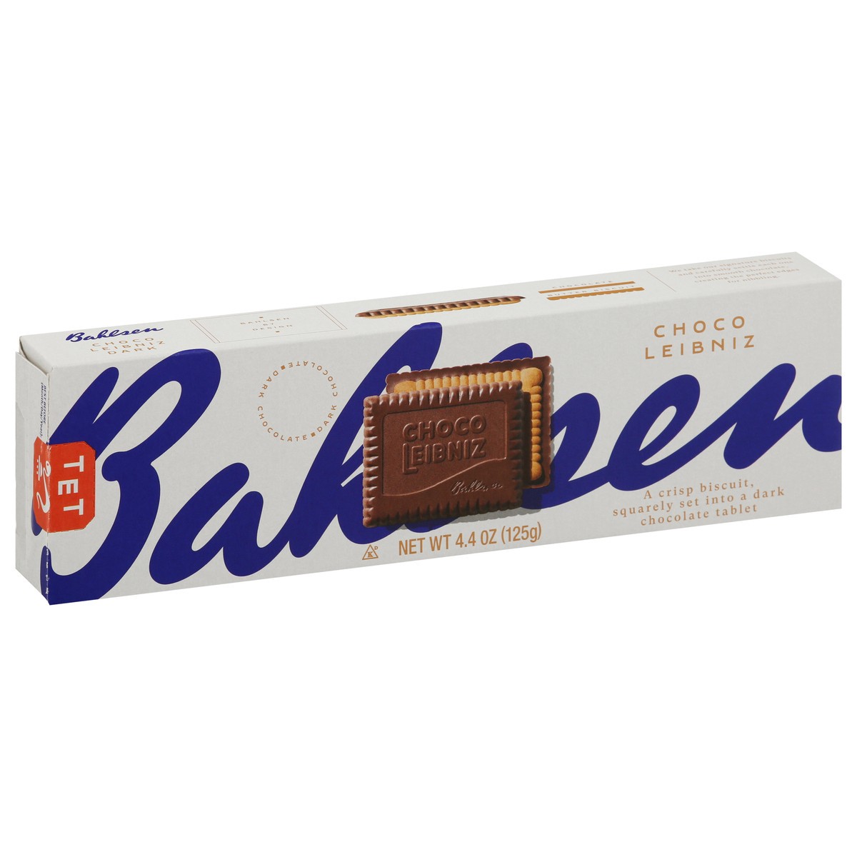 slide 6 of 9, Bahlsen Choco Leibniz, Dark Chocolate, 4.4 Ounce, 4.4 oz