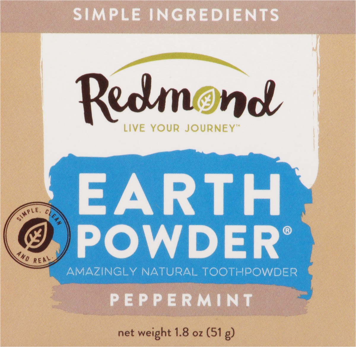 slide 5 of 12, Redmond Toothpowder 1.8 oz, 1.8 oz