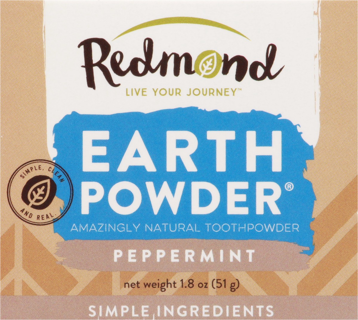 slide 6 of 12, Redmond Toothpowder 1.8 oz, 1.8 oz