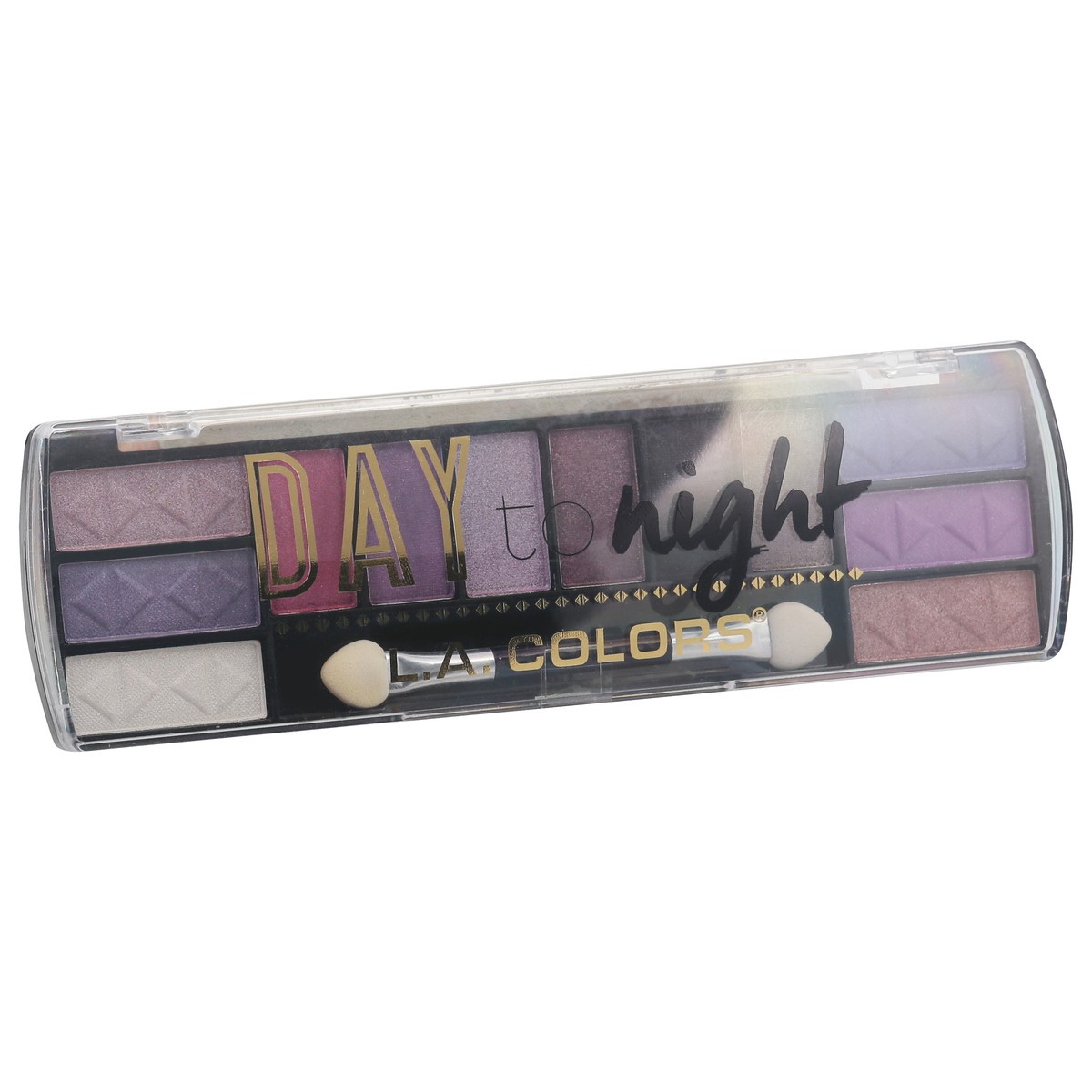 slide 8 of 9, L.A. Colors Day To Night Twilight Eyeshadow Palette, 0.28 oz