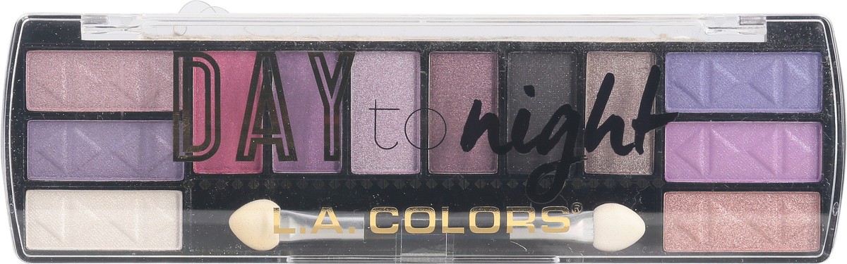 slide 3 of 9, L.A. Colors Day To Night Twilight Eyeshadow Palette, 0.28 oz