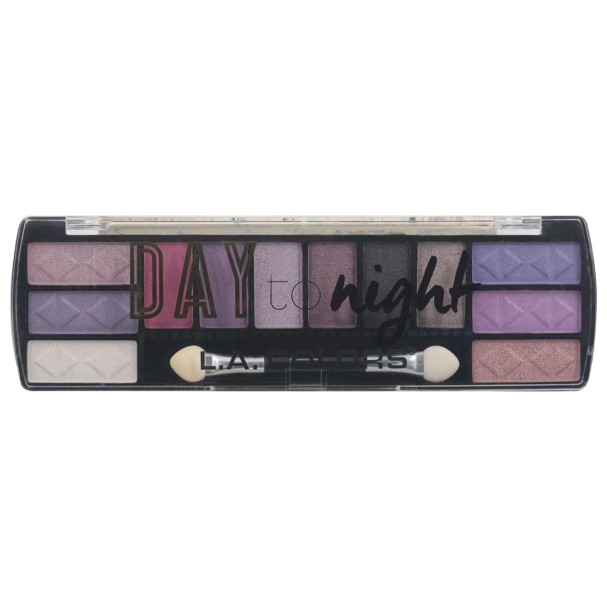 slide 1 of 9, L.A. Colors Day To Night Twilight Eyeshadow Palette, 0.28 oz