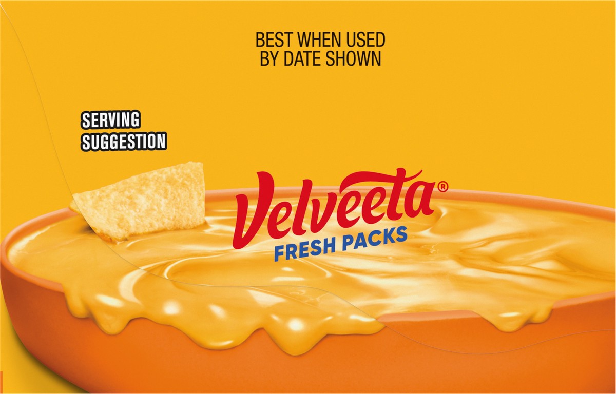 slide 6 of 9, Velveeta Fresh Packs Original Pasteurized Recipe Cheese Product, 3 ct Blocks, 1 ct