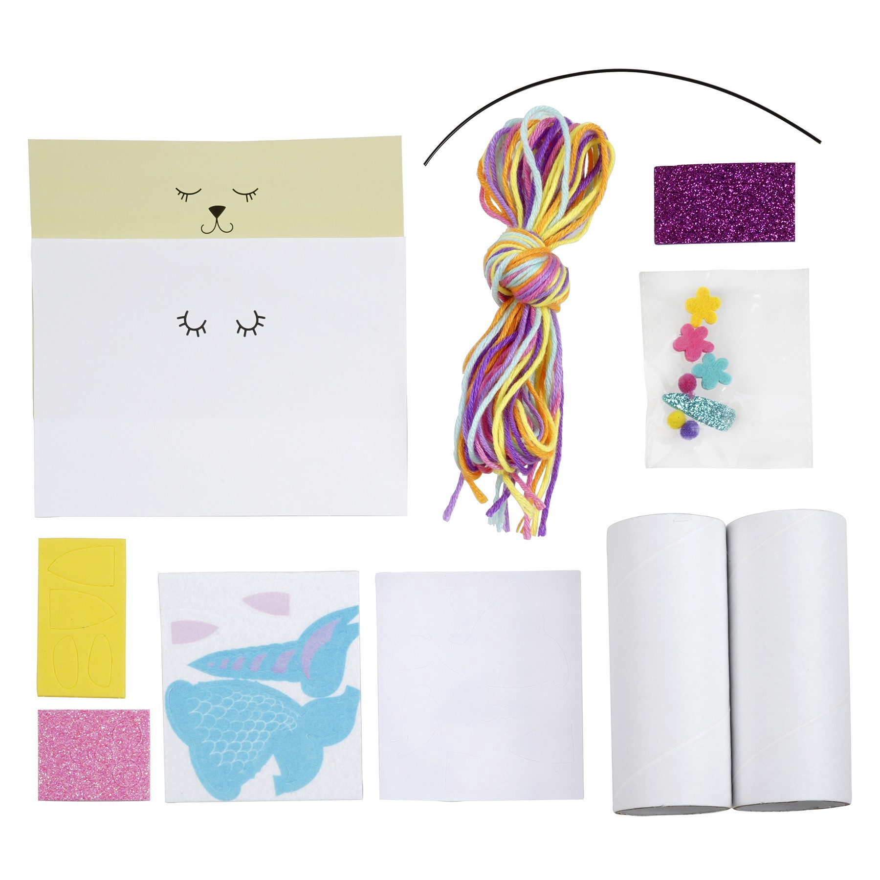 slide 2 of 3, Unicorn Paper Roll Craft Kit By Creatology, 5.5 in x 8 in x 1.5 in