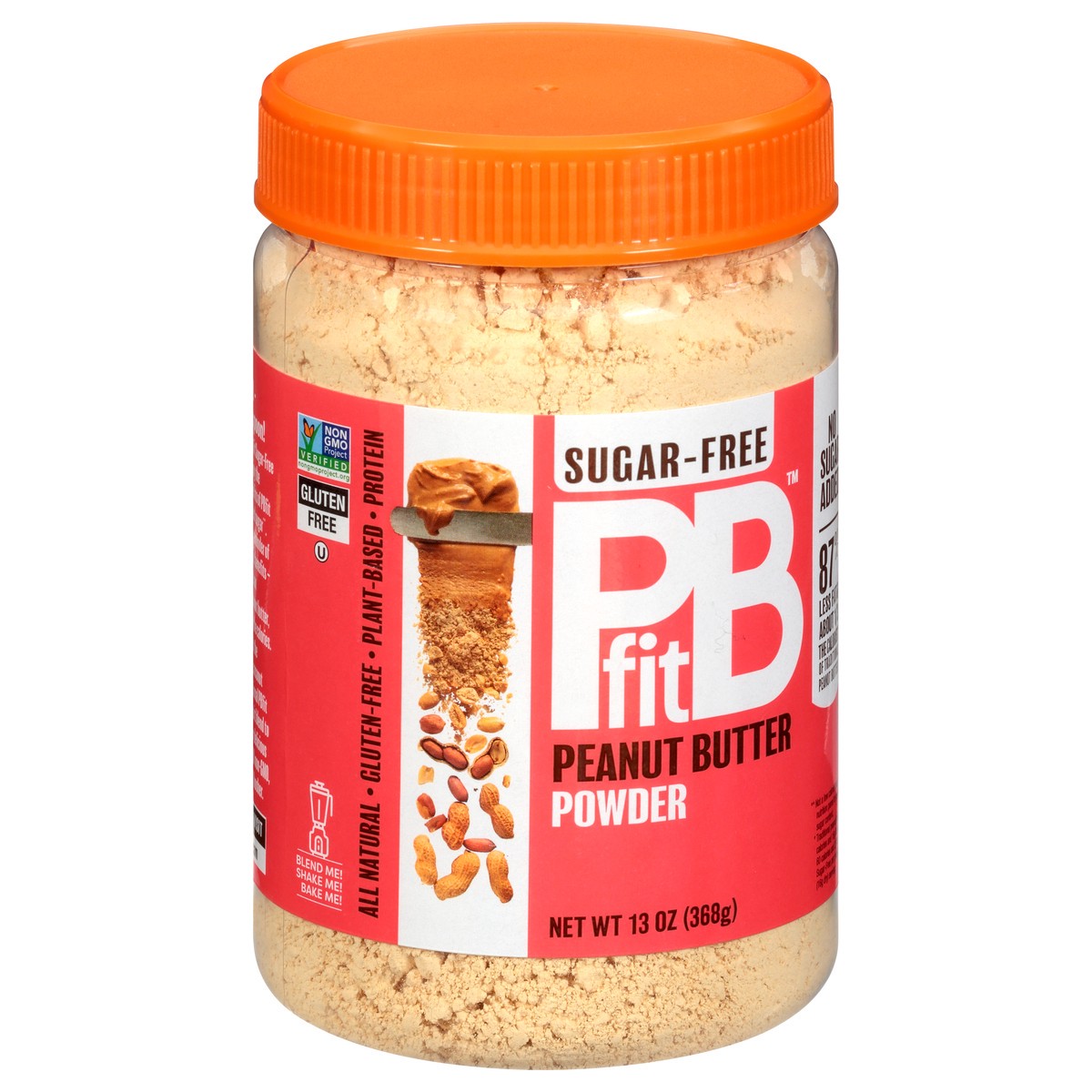 slide 8 of 9, PBfit Sugar-Free Peanut Butter Powder 13 oz, 13 oz