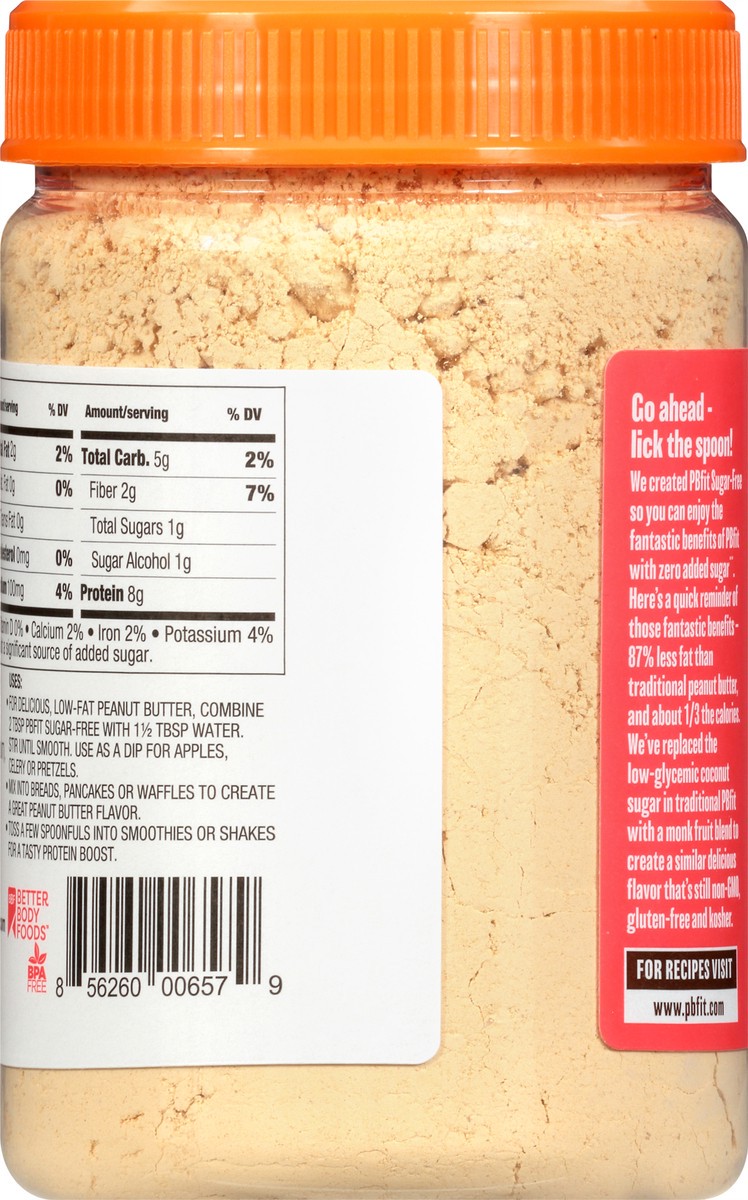 slide 9 of 9, PBfit Sugar-Free Peanut Butter Powder 13 oz, 13 oz