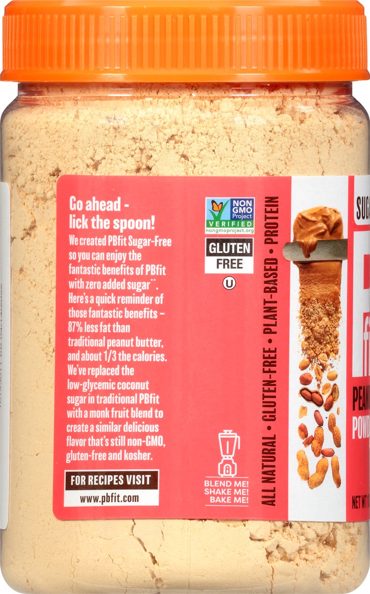 slide 6 of 9, PBfit Sugar-Free Peanut Butter Powder 13 oz, 13 oz
