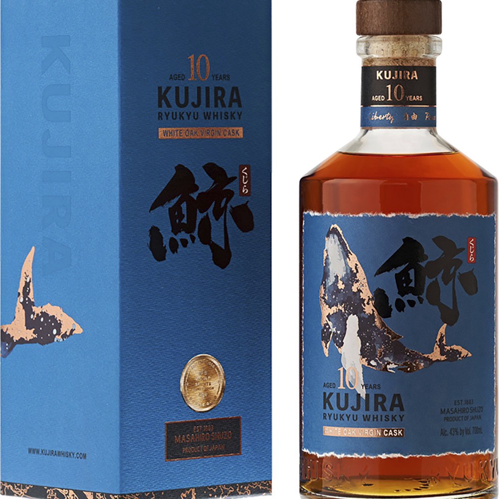 slide 1 of 1, Kujira 10 Yr Ryukyu Whisky, 700 ml