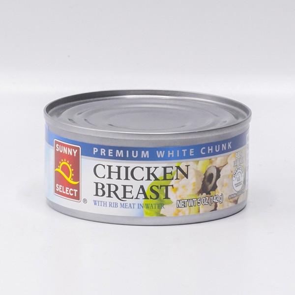 slide 1 of 1, Sunny Select Premium White Chunk Chicken Breast Meat 5 oz, 5 oz