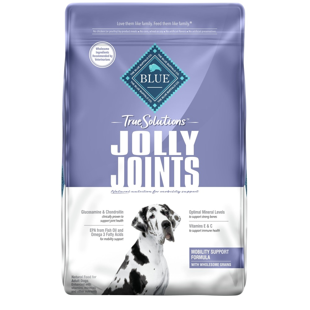 slide 1 of 1, Blue Buffalo True Solutions Jolly Joints Mobility Support Formula Dog Food, 20 lb