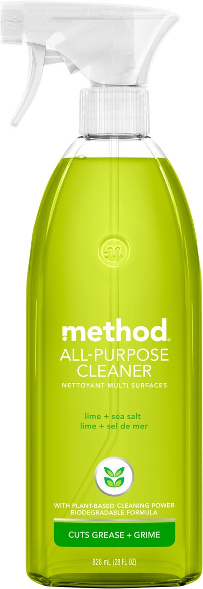 slide 7 of 7, Method Lime + Sea Salt Cleaning Products APC Spray Bottle - 28 fl oz, 28 fl oz