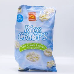 Sunny Select, Mini Sour Cream And Onion Rice Snacks - 3 oz