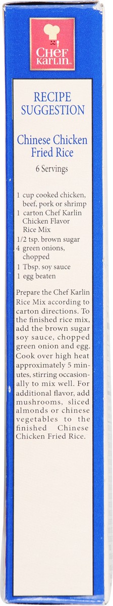 slide 12 of 14, Chef Karlin Chicken Flavor Rice Mix - 6.9 oz, 6.9 oz