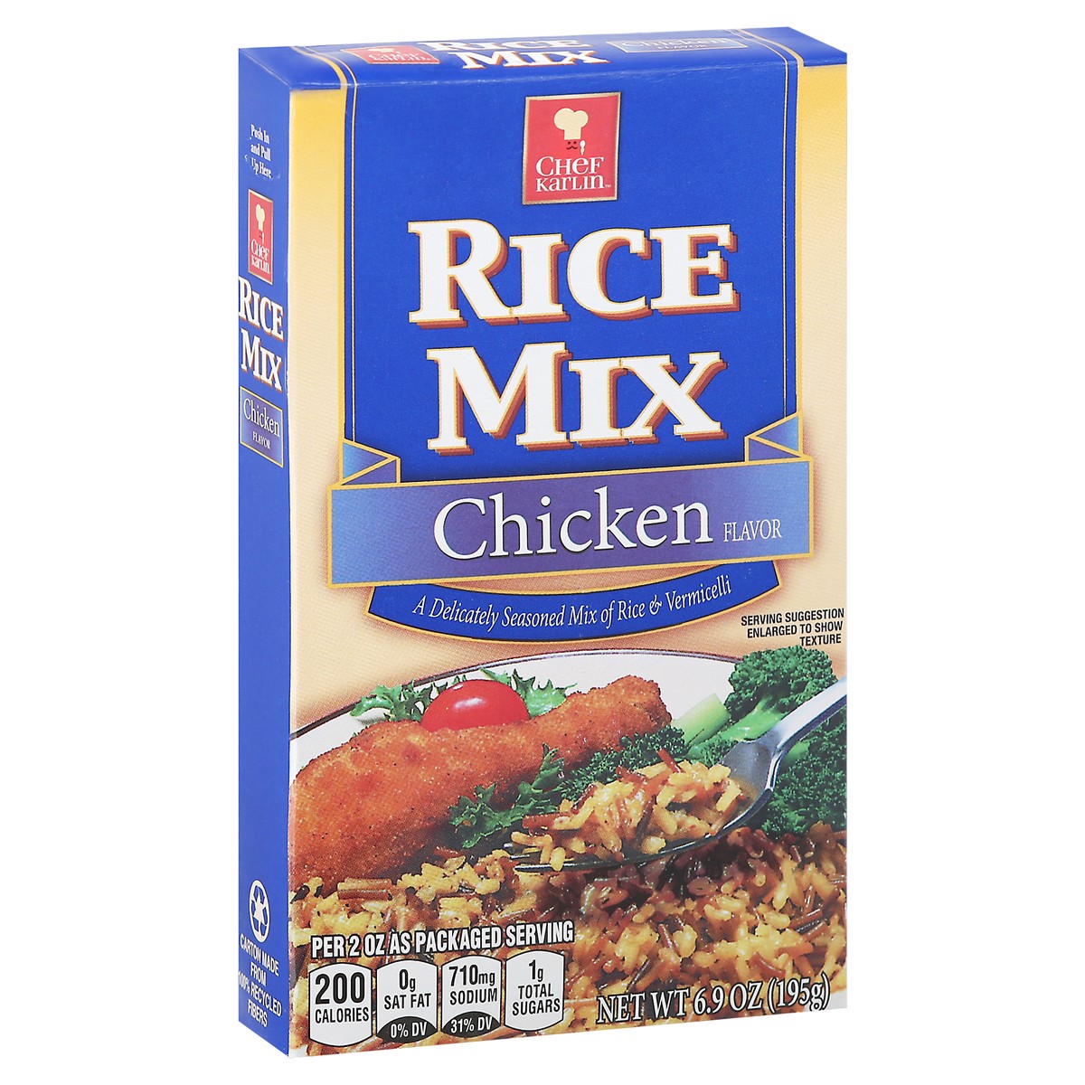 slide 9 of 14, Chef Karlin Chicken Flavor Rice Mix - 6.9 oz, 6.9 oz