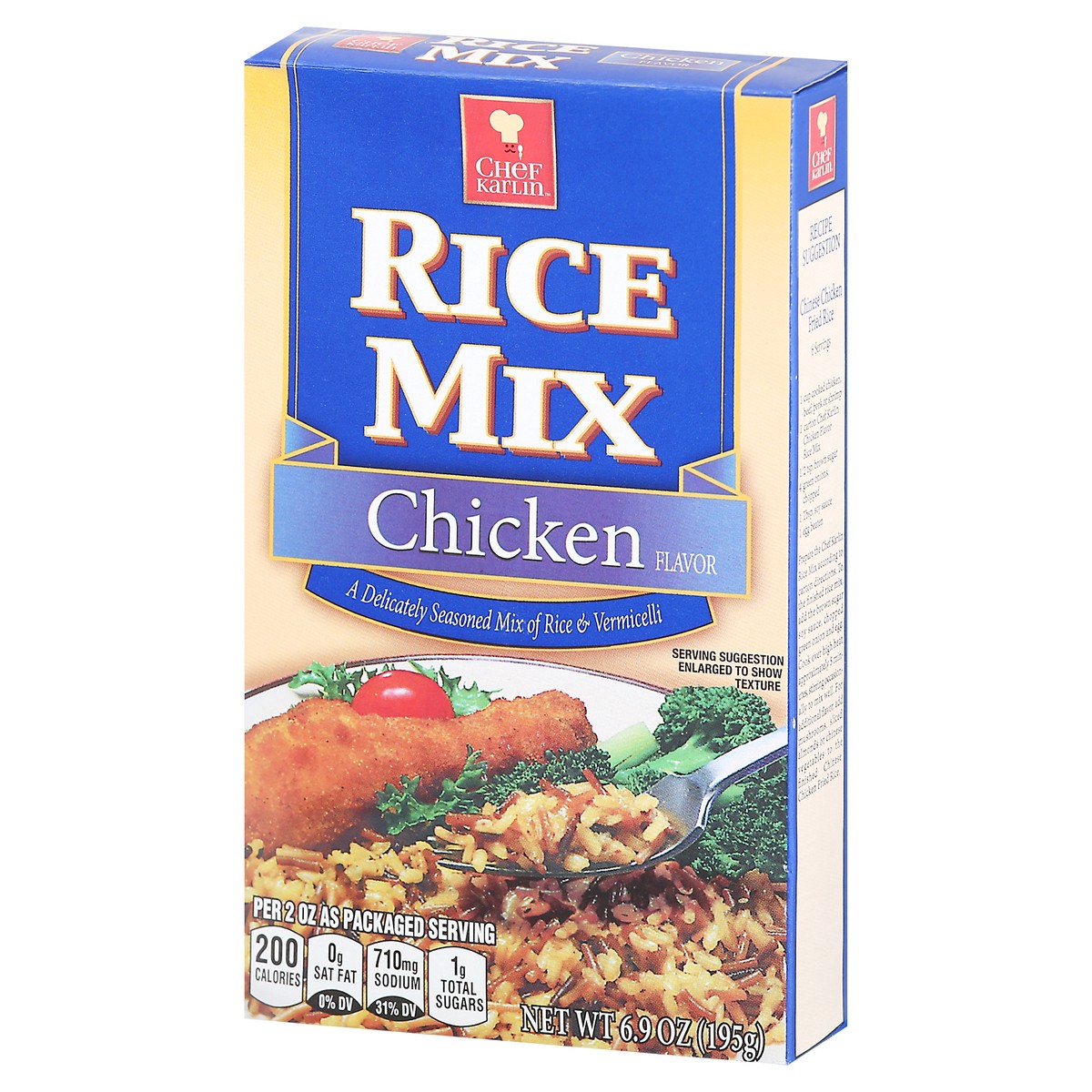 slide 11 of 14, Chef Karlin Chicken Flavor Rice Mix - 6.9 oz, 6.9 oz