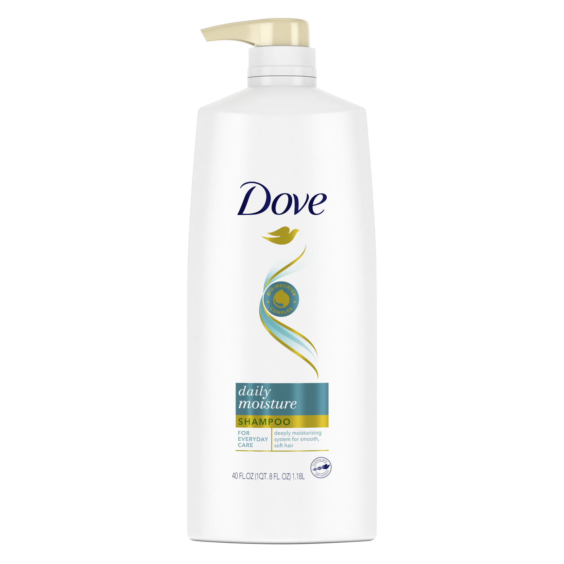 slide 3 of 6, Dove Moisturizing Shampoo Daily Moisture, 40 oz, 40 oz