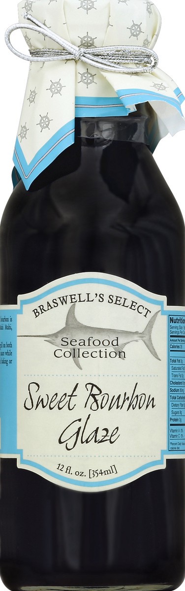 slide 2 of 2, Braswell's Seafood Collection Sweet Bourbon Glaze 12 fl oz, 12 fl oz