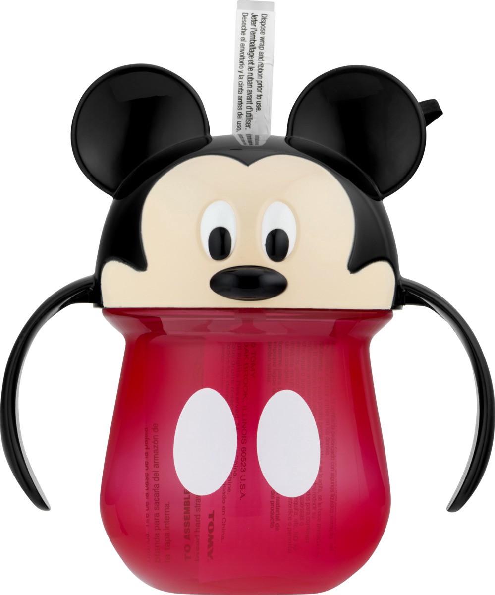 slide 8 of 9, The First Years Disney Mickey Mouse Straw Trainer Cup, 1 ct