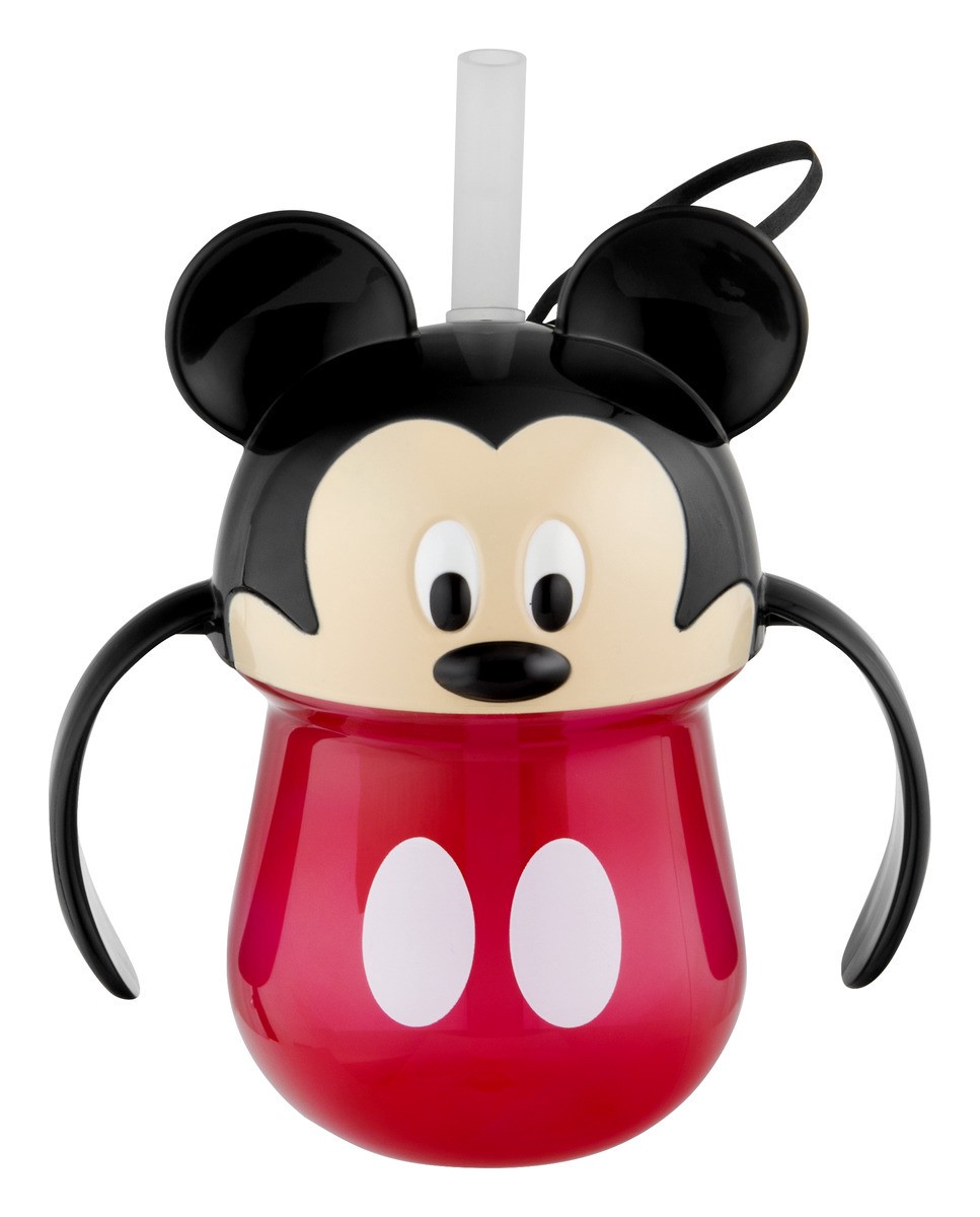 slide 1 of 9, The First Years Disney Mickey Mouse Straw Trainer Cup, 1 ct