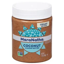 MaraNatha Creamy No Stir Coconut Almond Butter 12 oz
